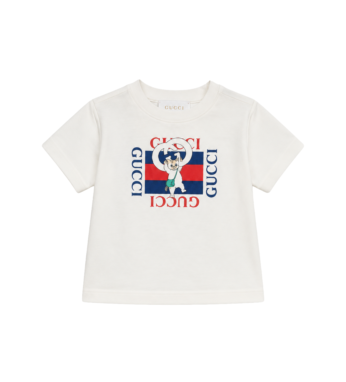 Baby T-shirt met grafische print New Wit / Multi