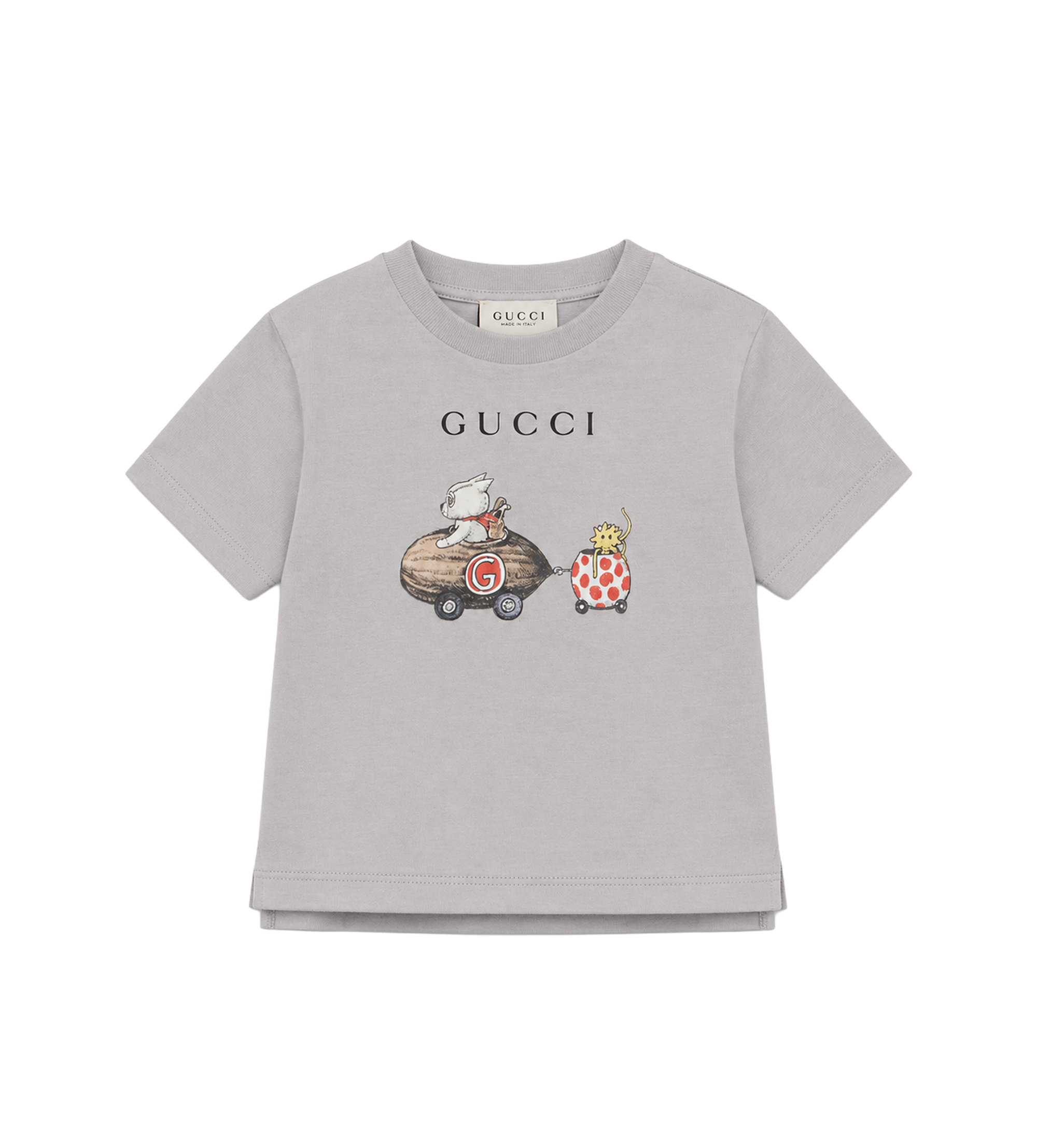 Baby Katoenen T-shirt met print Thunderstorm / Multi