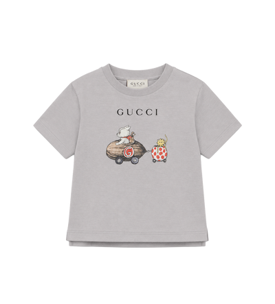 Baby Katoenen T-shirt met print Thunderstorm / Multi