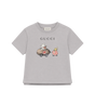 Baby Cotton T-Shirt with Print Thunderstorm / Multi