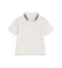 Kids Cotton Piqué Polo Shirt New White / Mix