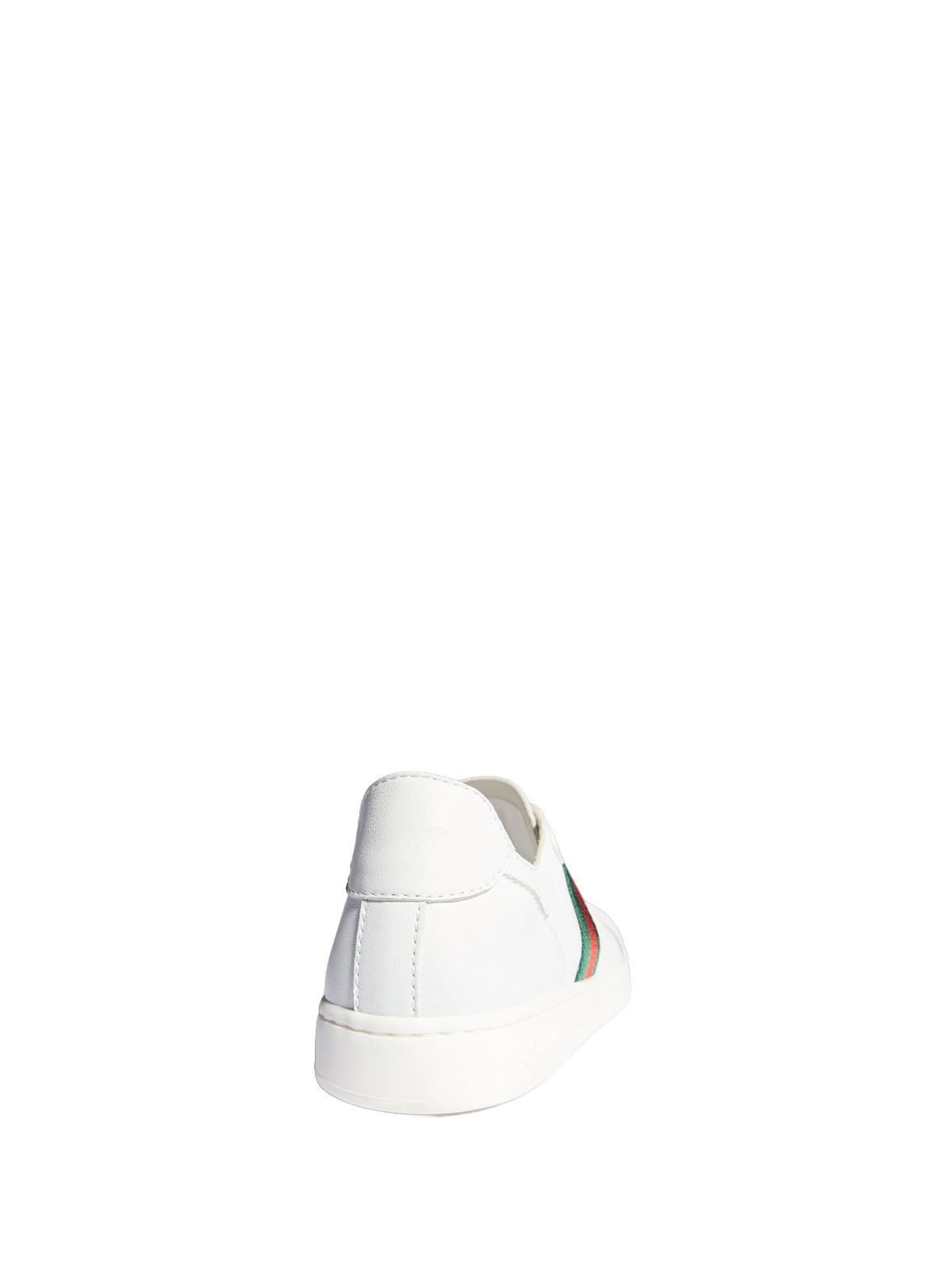 Kids Leer Sneakers Grote Witte / VRV