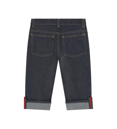 Baby ReActive-gecertificeerde denimjeans blauw