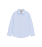 Baby GG Striped Poplin Shirt White / Blue
