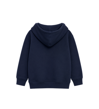 Kids Cotton Sweatshirt with Print Blue