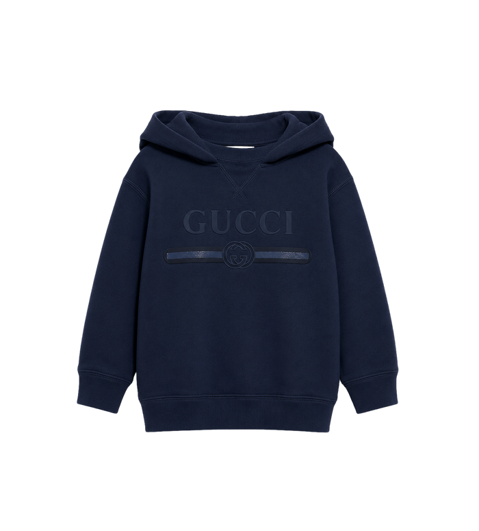 Baby Katoenen Sweatshirt met Print Blauw