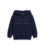 Baby Cotton Sweatshirt with Print Blue