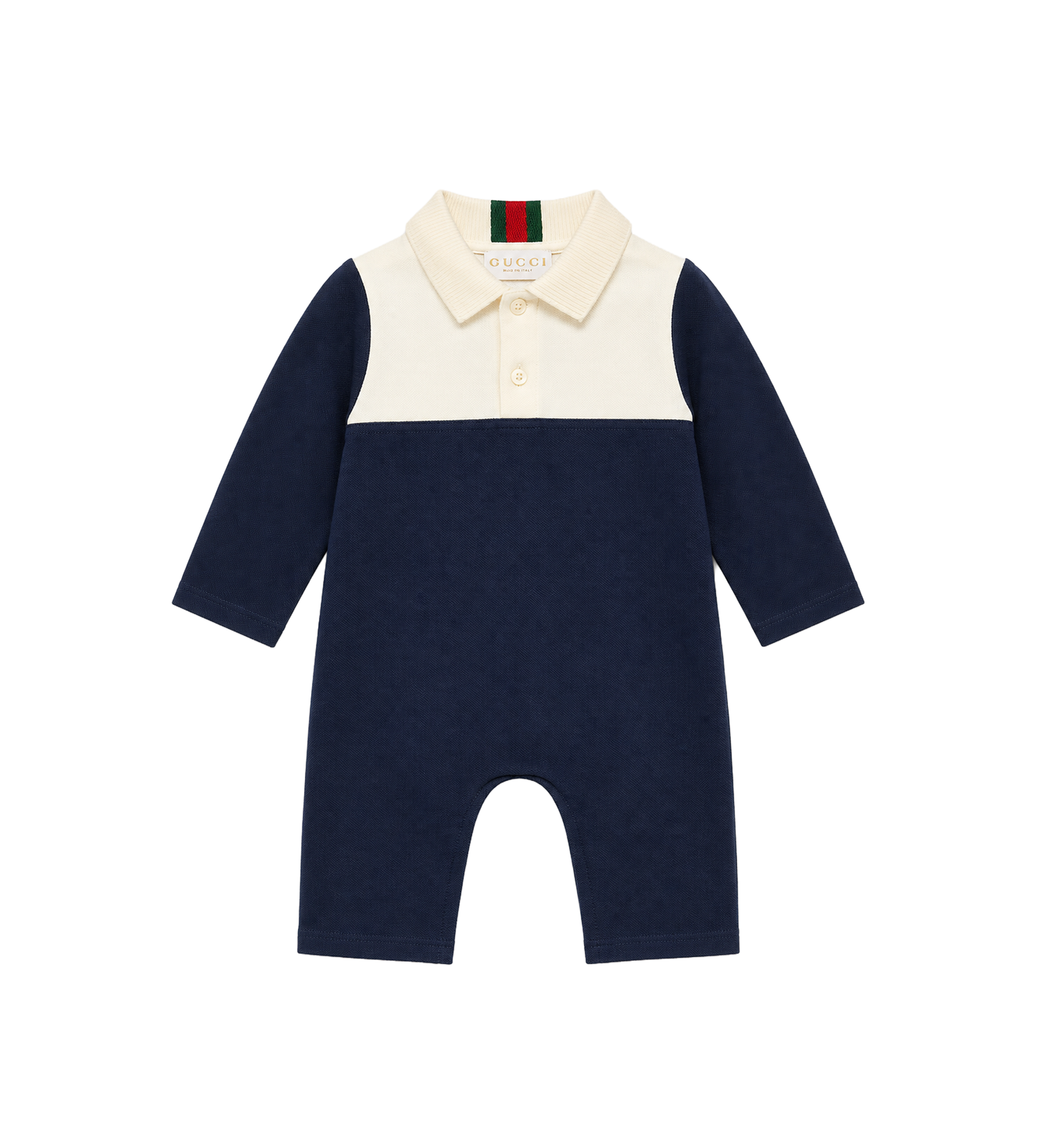 Baby Katoenen eendelig met web-oltremare