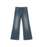 Kids Horsebit Straight-Leg Jeans Blue