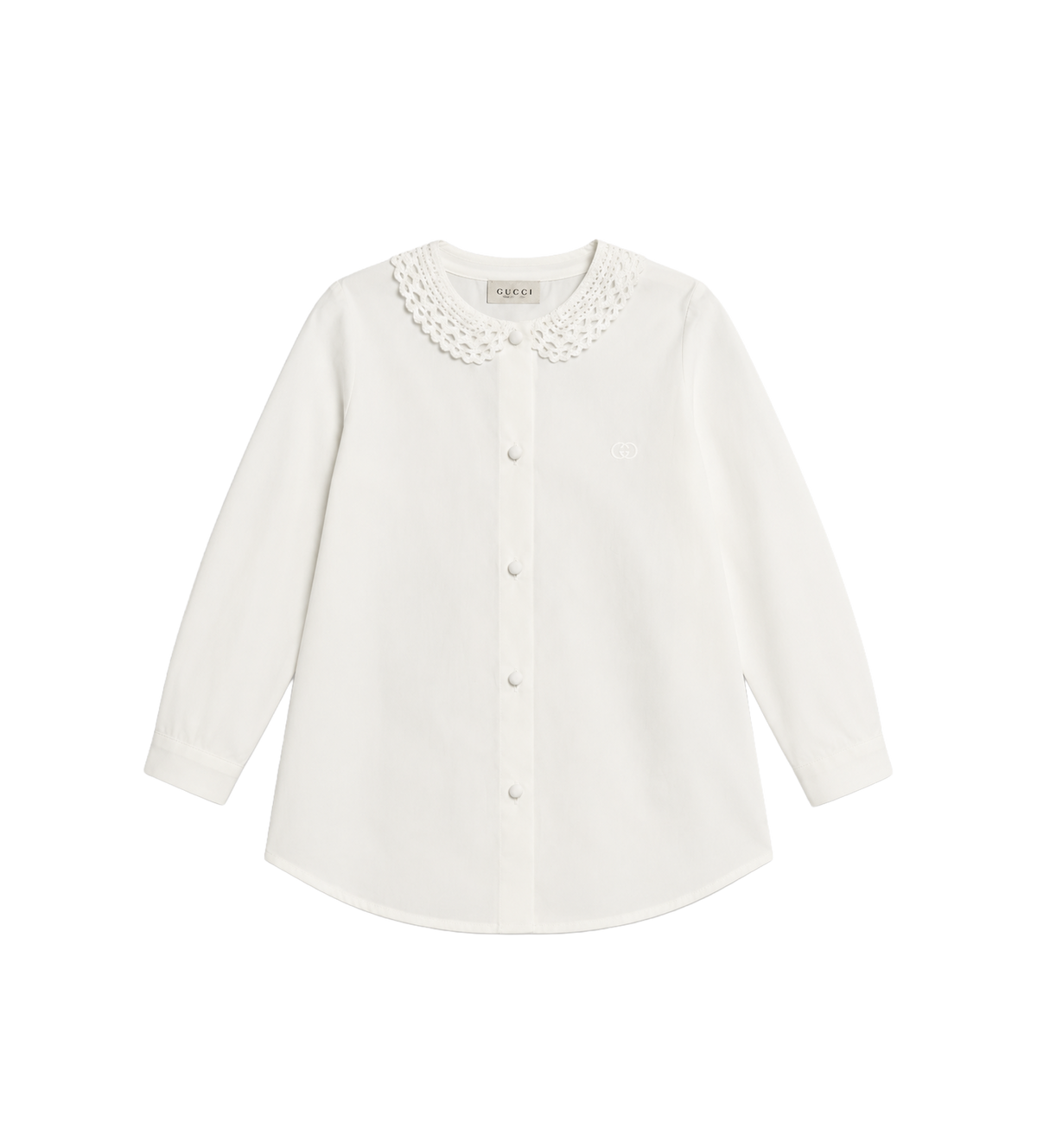 Kids Cotton Blouse White