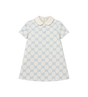Baby Embroidered Cotton Jersey Dress White