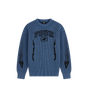 Arch Gebreide Crewneck Blauw