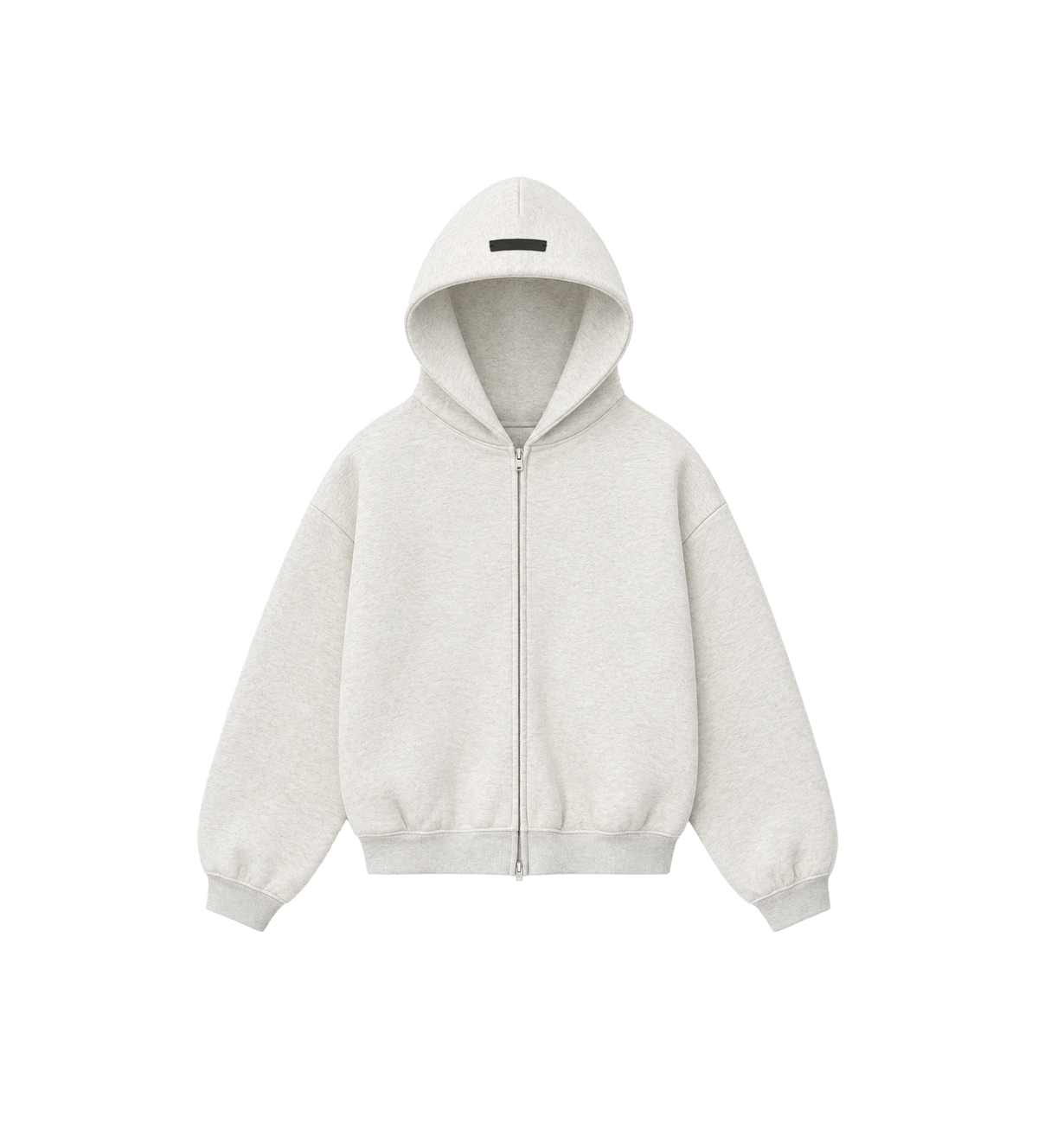 Kids Classic Full Zip Hoodie Oatmeal