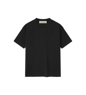 Kids Classic Embroidery Tee Donkergrijs