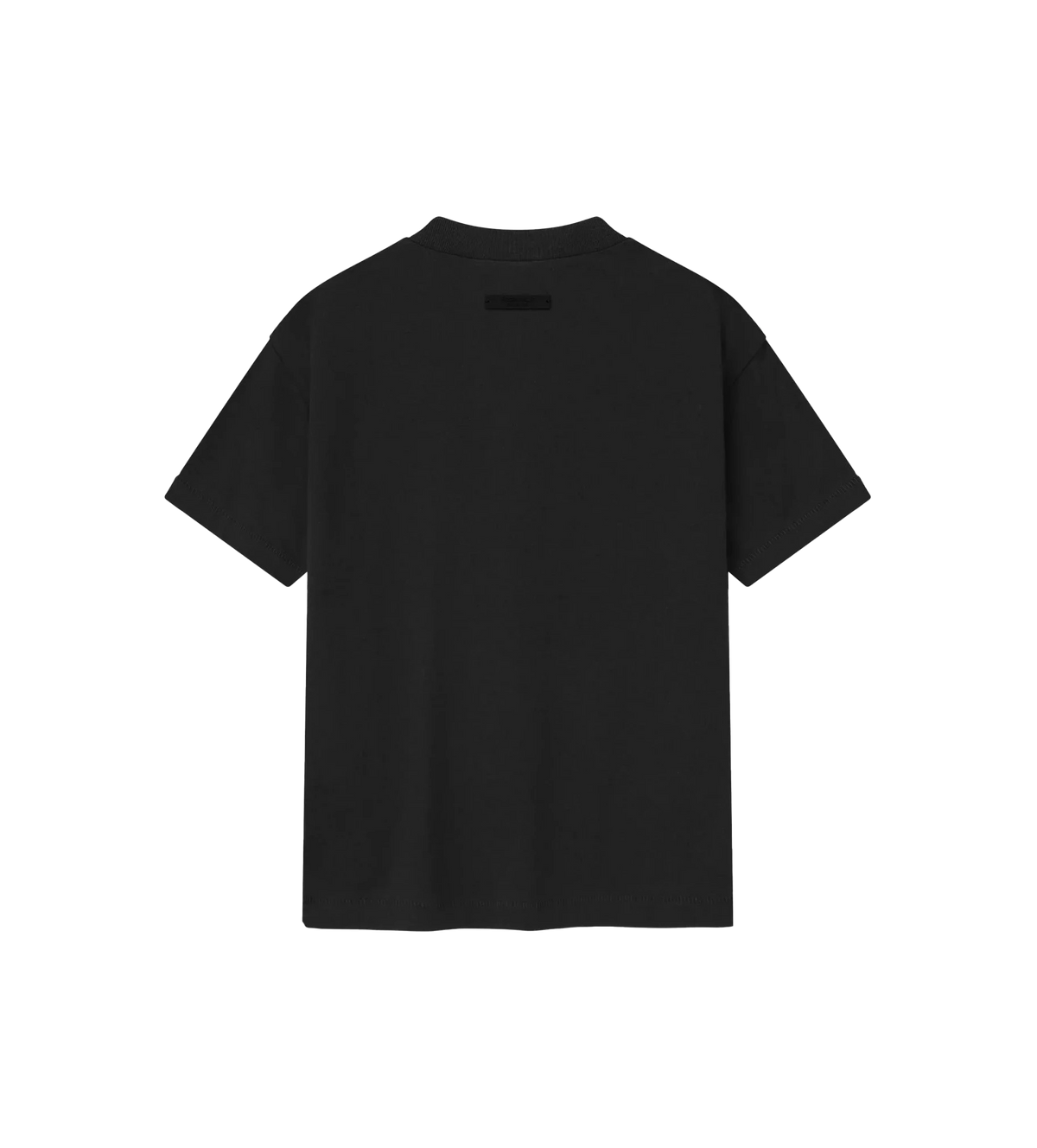 Kids Classic Embroidery Tee Donkergrijs