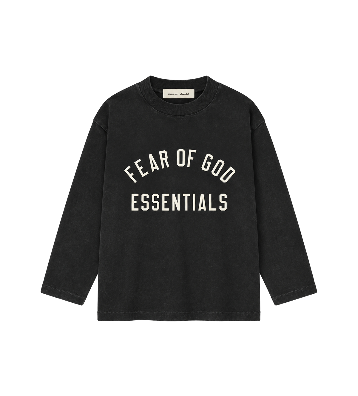Kids Training 90s Longsleeve Vintage Zwart