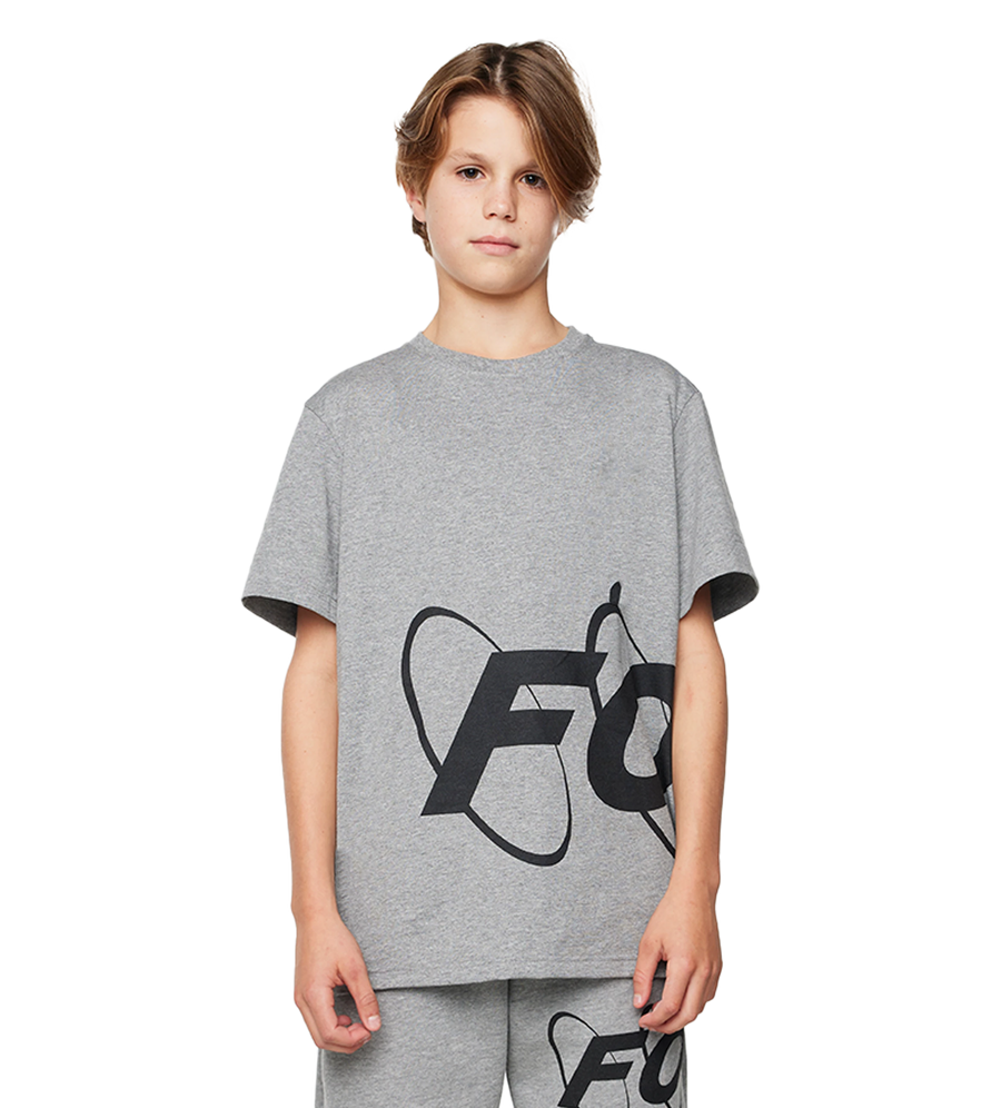 Big Circles  T-shirt Grijs/ Zwart