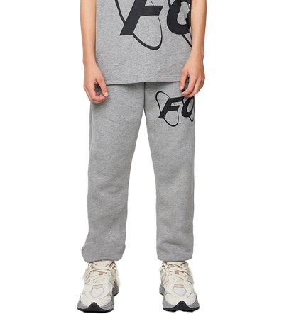 Big Circles Straight Leg Cuffed Grijs/zwart