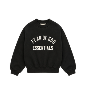 Kids Classic Crewneck Sweatshirt Zwart