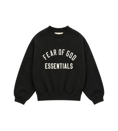 Kids Classic Crewneck Sweatshirt Zwart