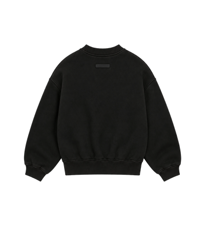 Kids Classic Crewneck Sweatshirt Zwart