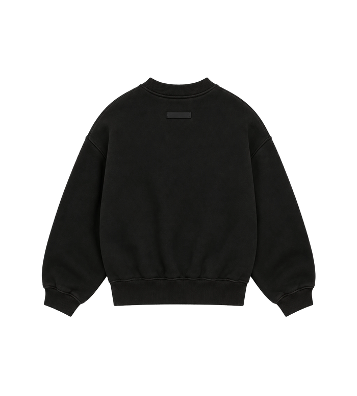 Kids Classic Crewneck Sweatshirt Zwart