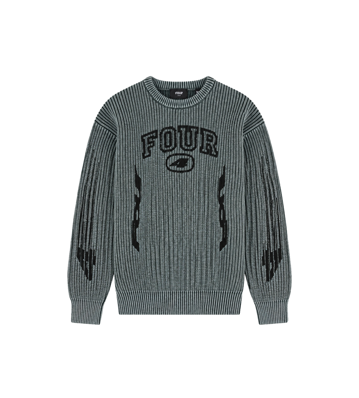 Arch Gebreide Crewneck Grijs