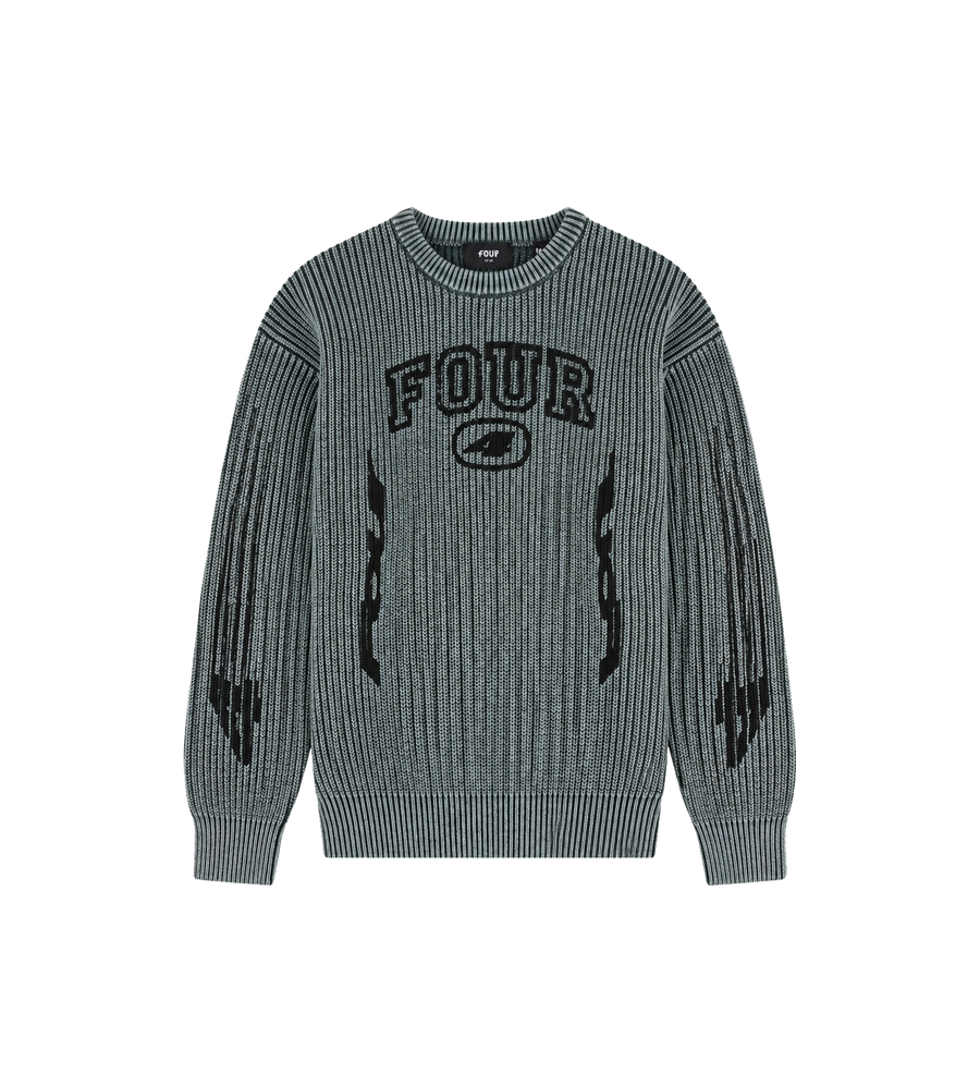 Arch Cotton Crewneck Grey