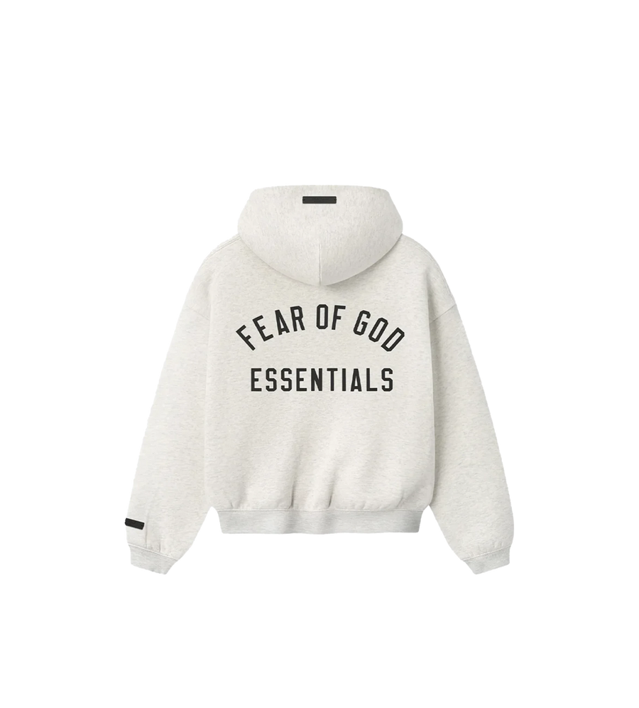 Kids Classic Full Zip Hoodie Oatmeal