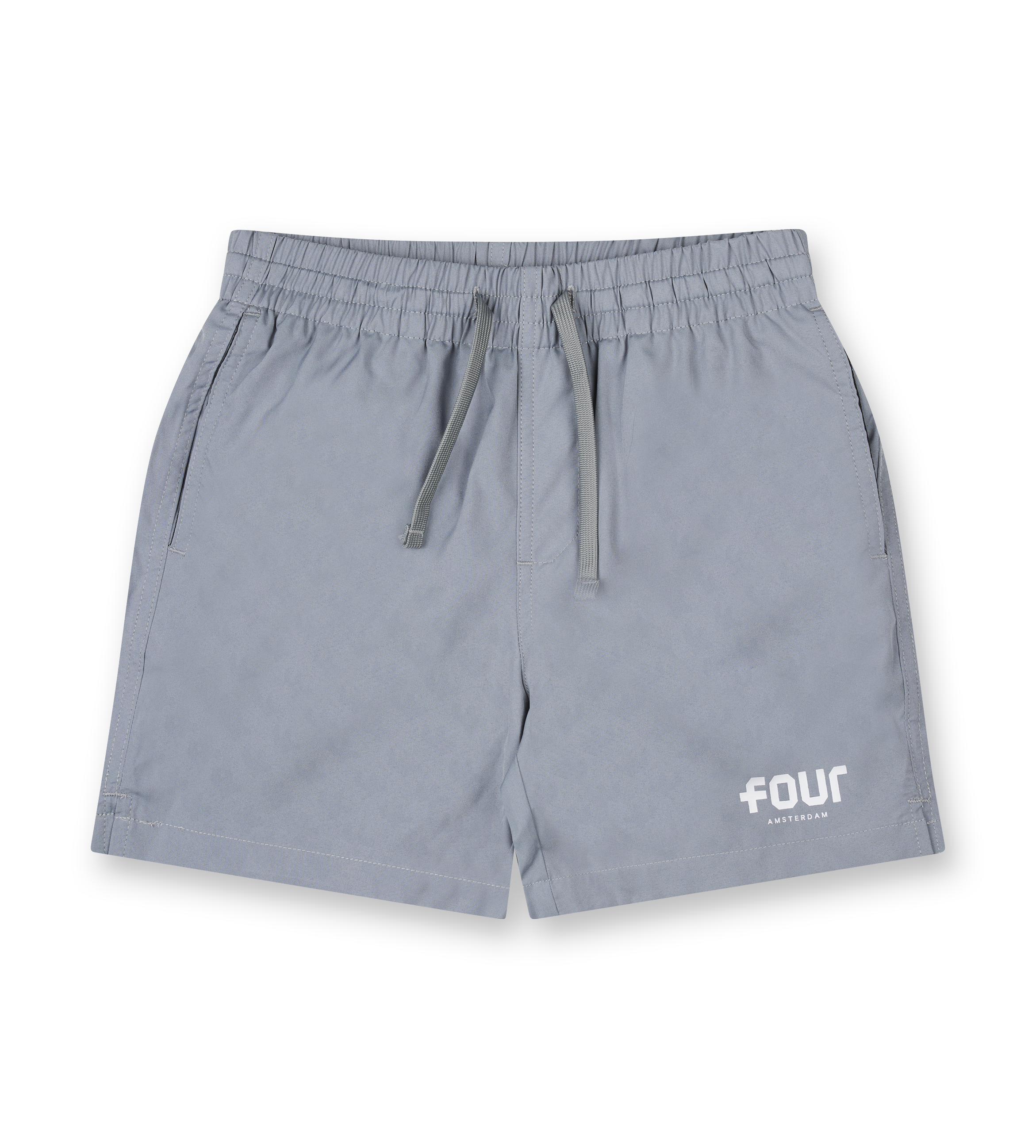 Logo 4AOP Swim Shorts Mockingbird Grey/ White