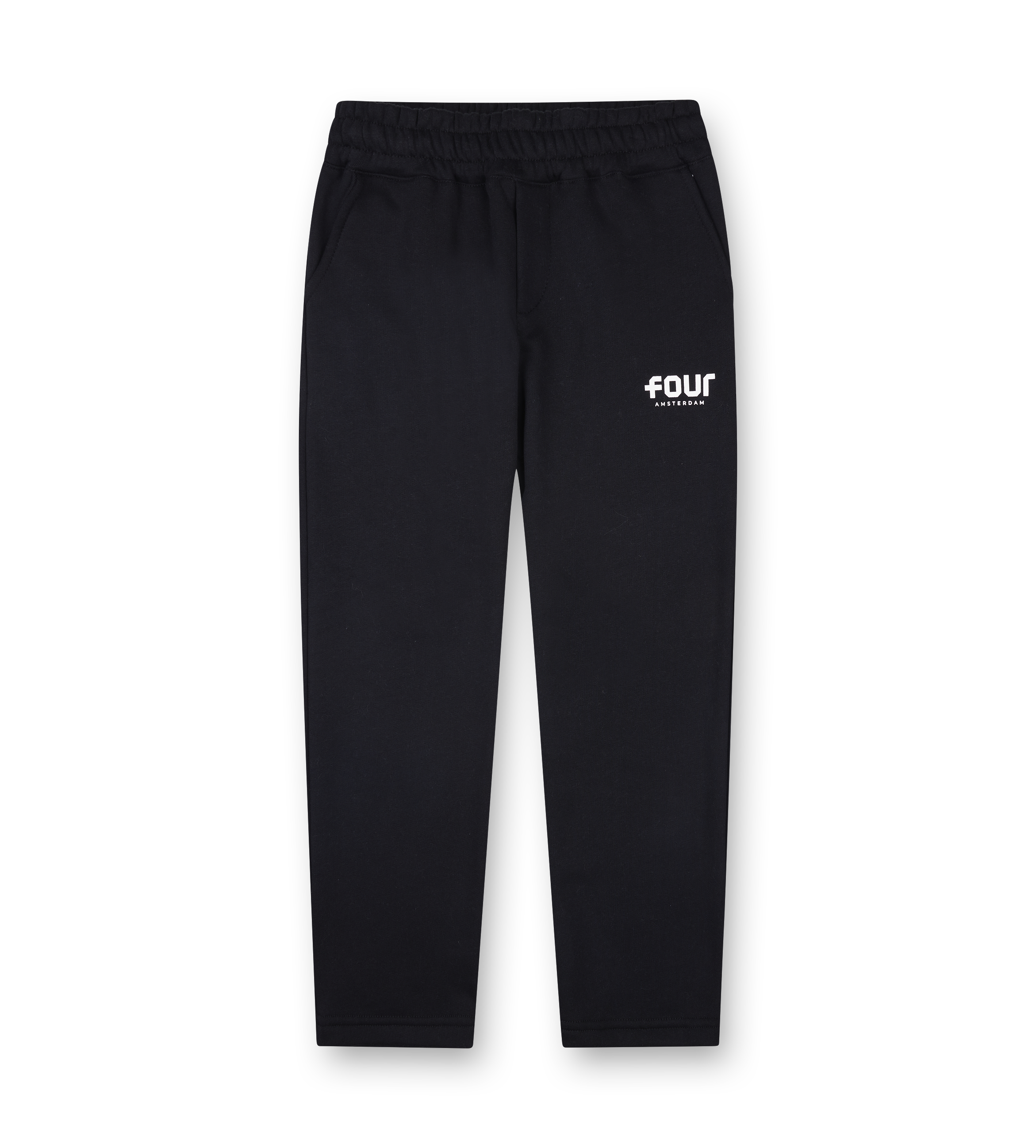 Logo Straight Leg Black