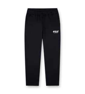 Logo Straight Leg Black