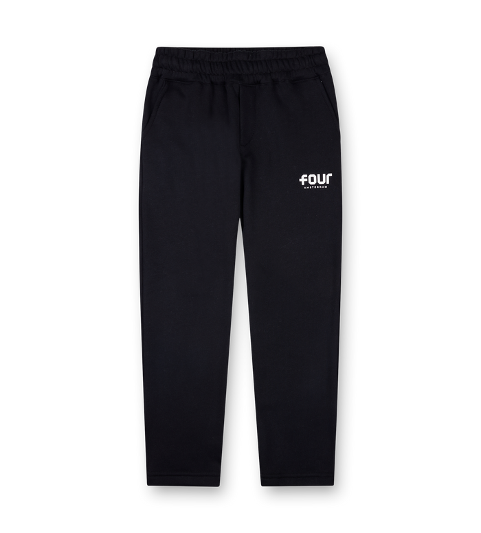 Logo Straight Leg Black