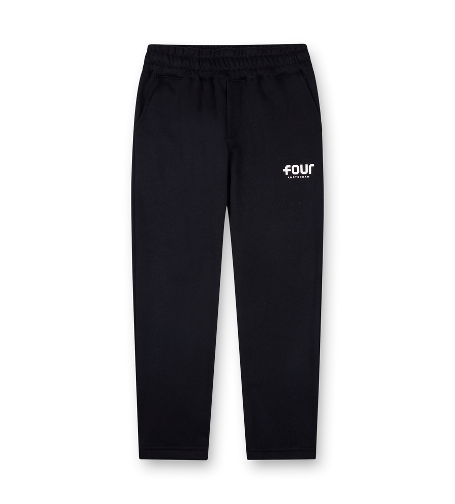 Logo Straight Leg Black