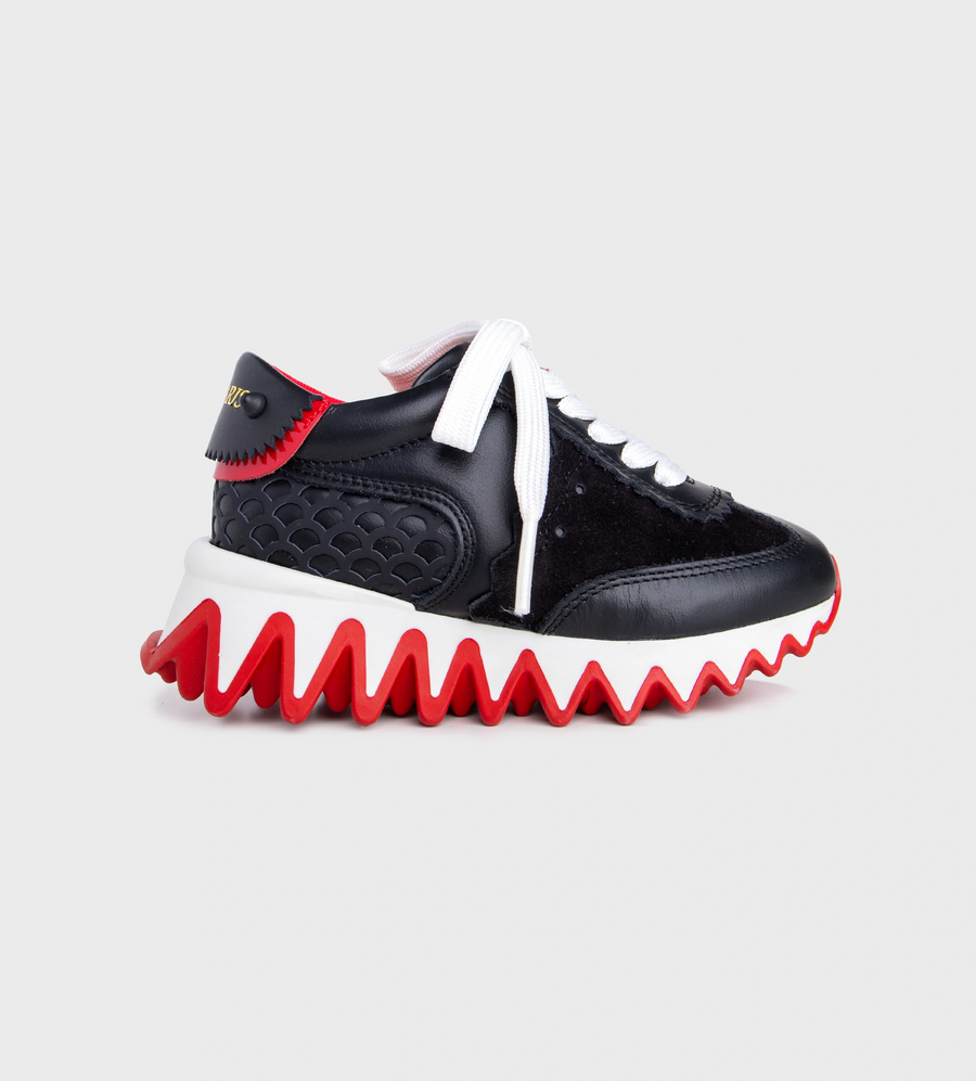 Mini Shark Sneakers Black