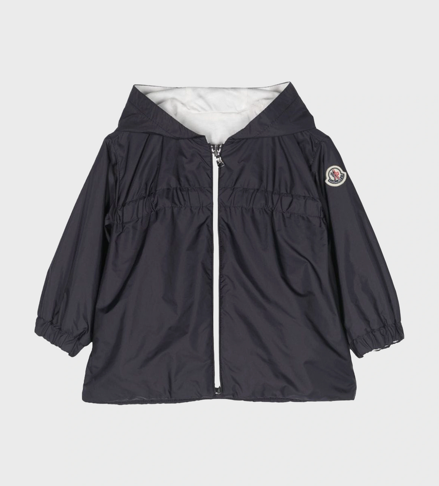 Zip-up Hooded Jacket Navy