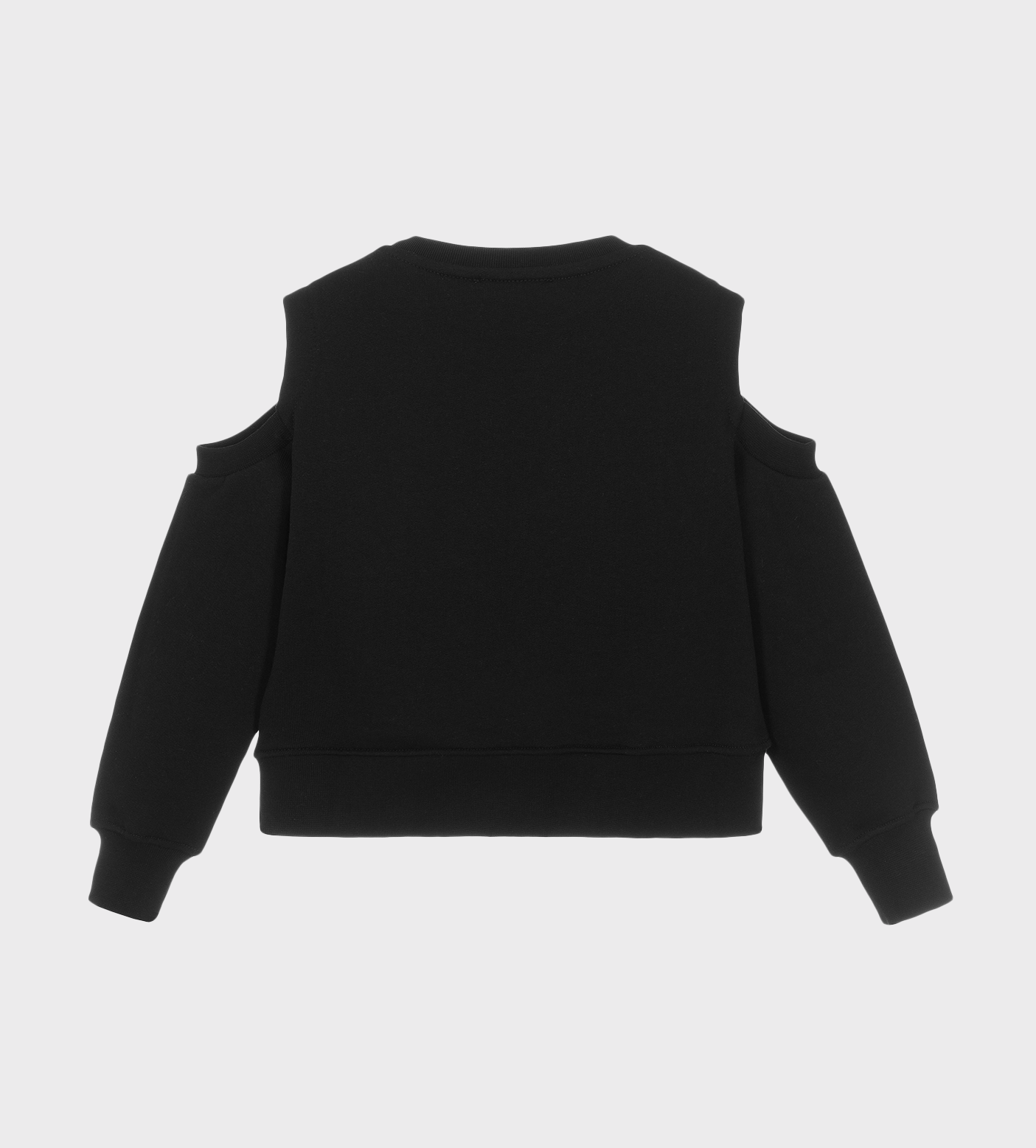 Glittered Logo Sweater Black