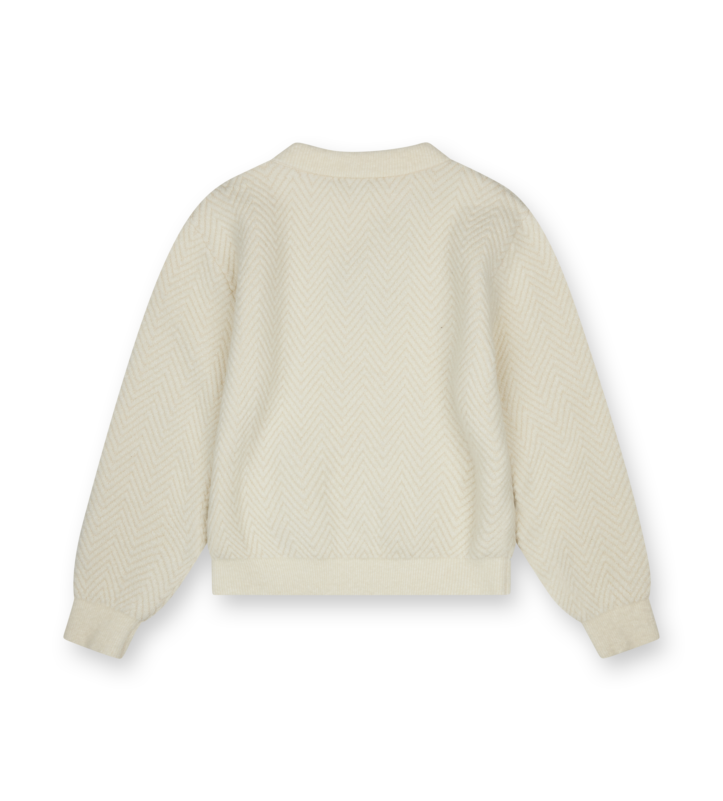 Missoni Zig Zag Patterned Crewneck Sweater – Ivory (Kids)