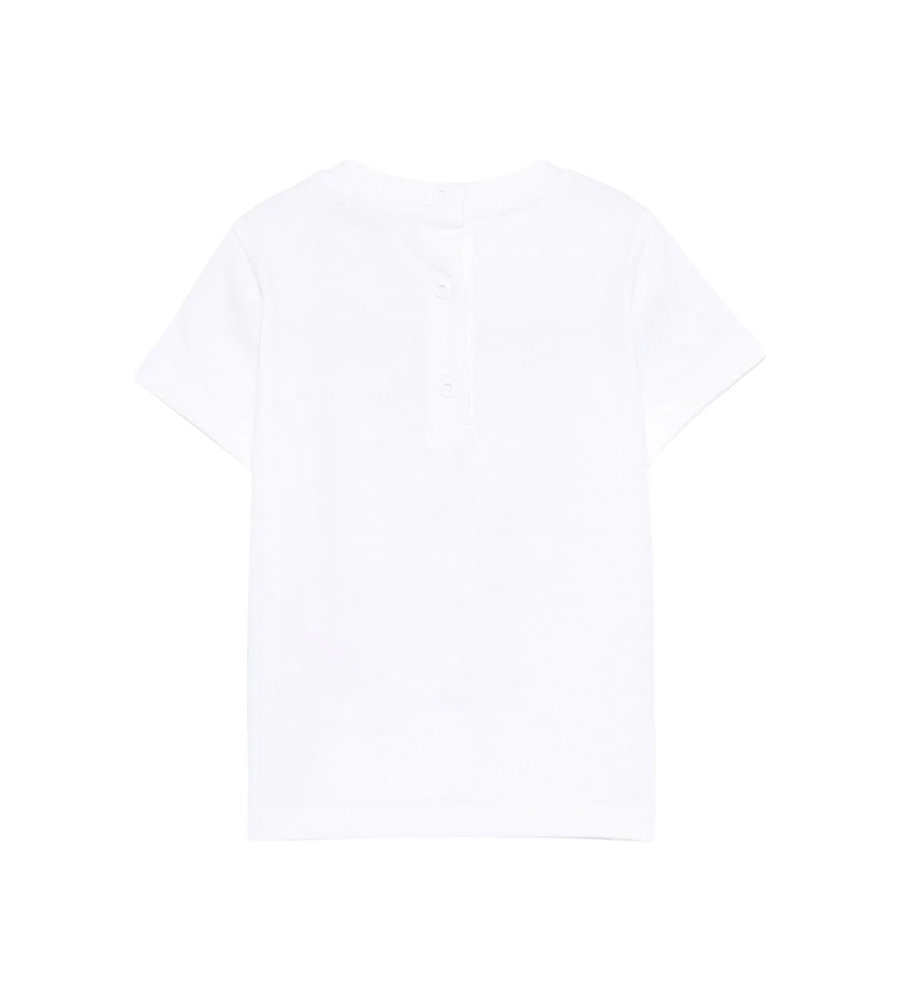 Missoni Kids Zigzagpatroon Baby T-shirt in wit