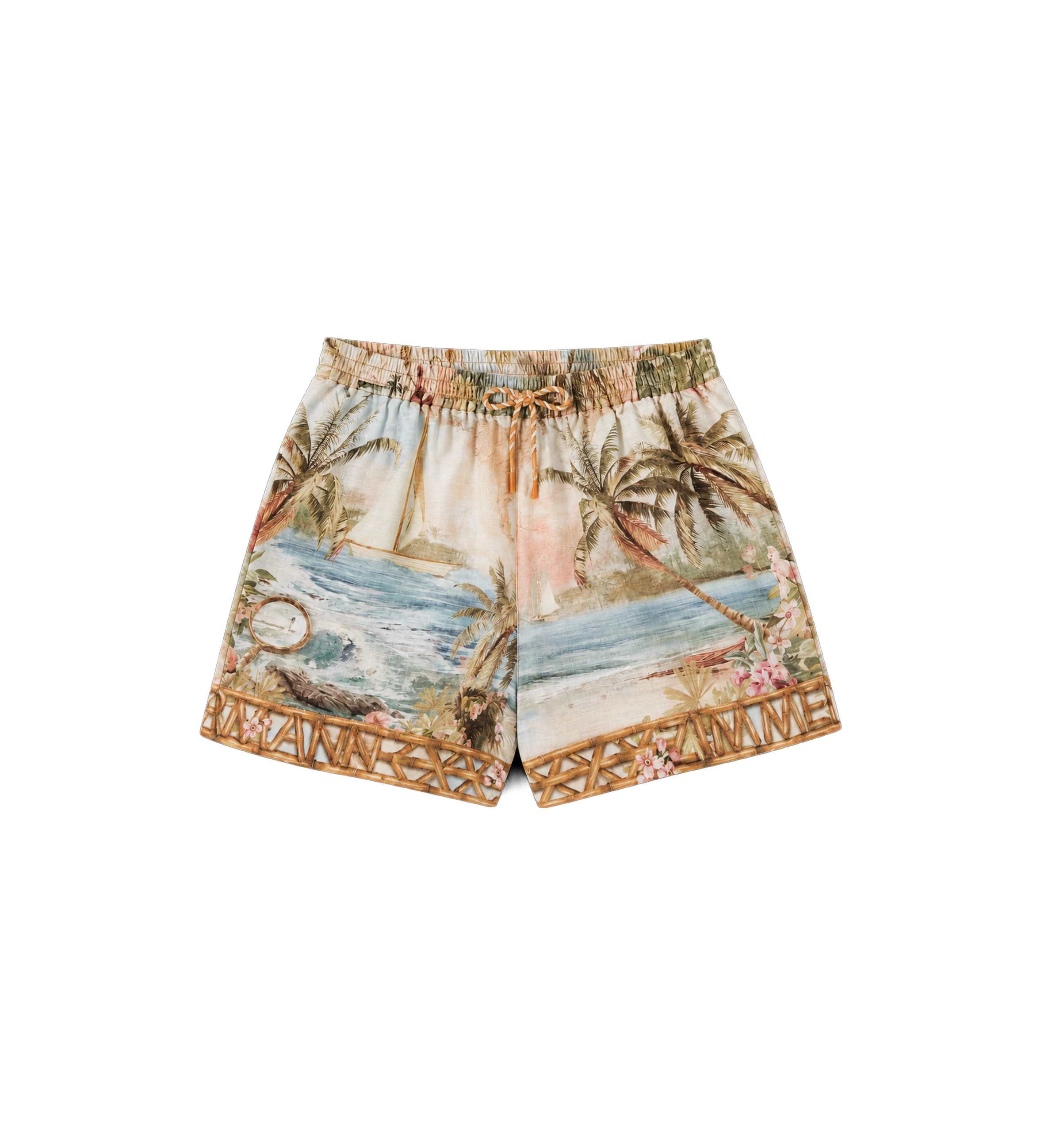 Kids Mahon bedrukt katoen Shorts Veelkleurig