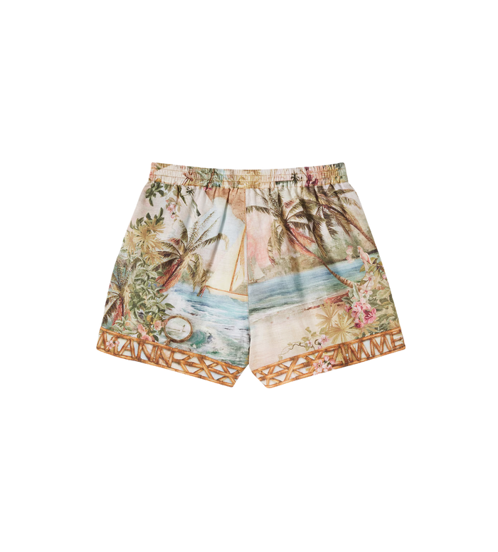 Kids Mahon bedrukt katoen Shorts Veelkleurig