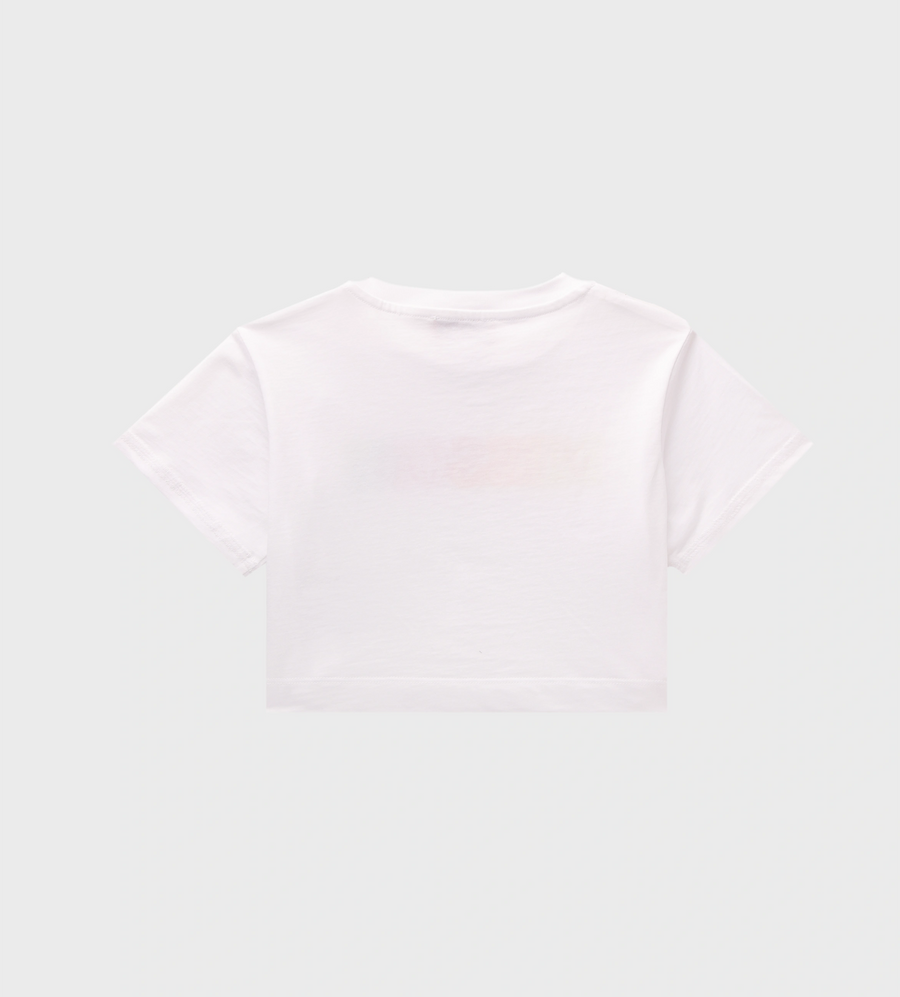 Cropped T-Shirt White