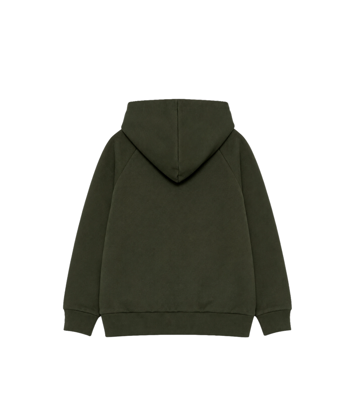 Kids Zip-Up Fleecehoodie Groen