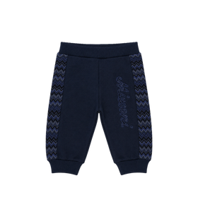 Baby Logo Embroidered Track Pants Navy