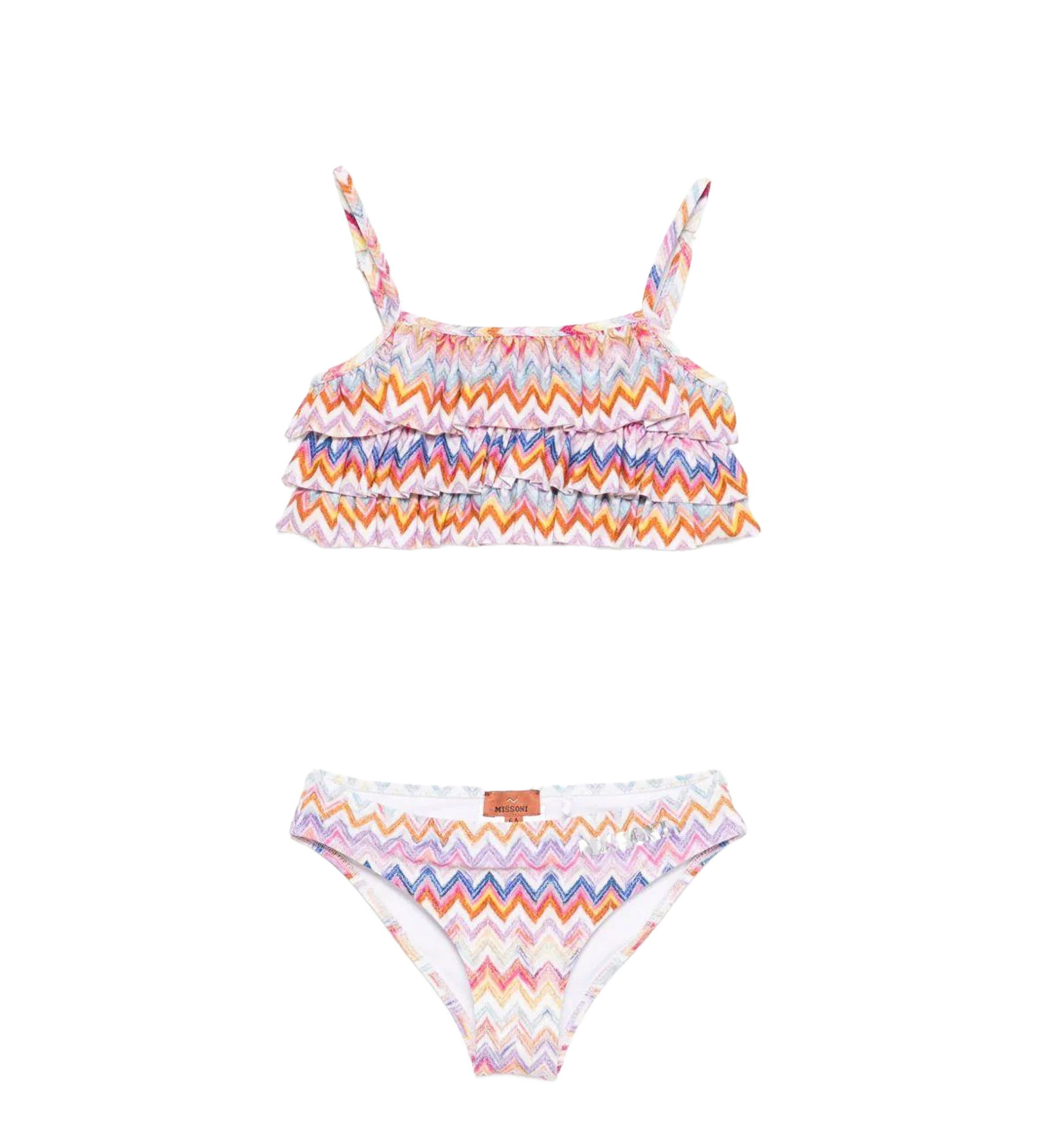 Missoni Kids Chevron Bikini in Multicolor
