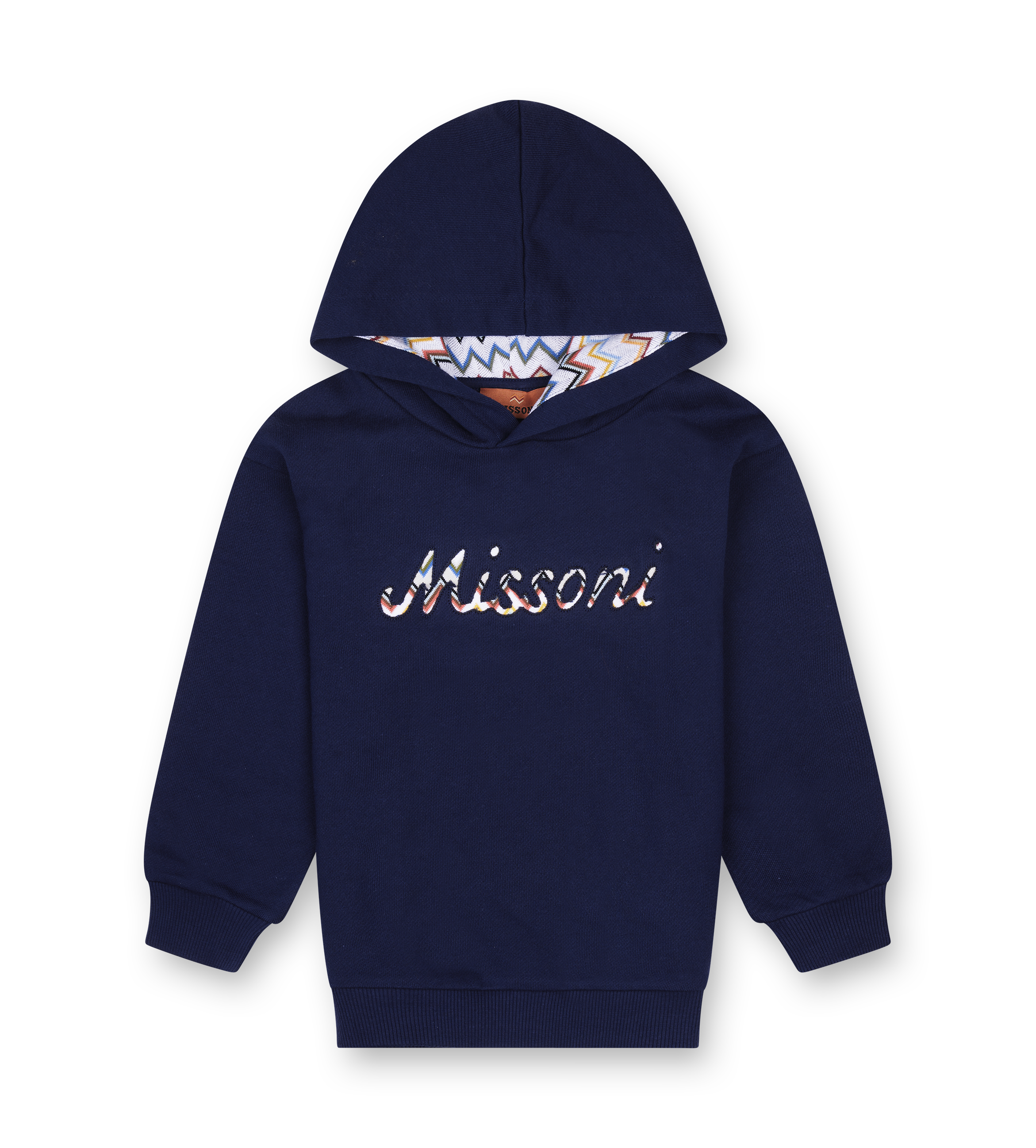 Missoni Navy Logo Hoodie (Kids)