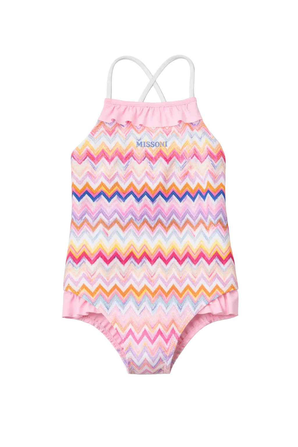 Missoni Baby Chevron Stripe Swimsuit - Multicolour