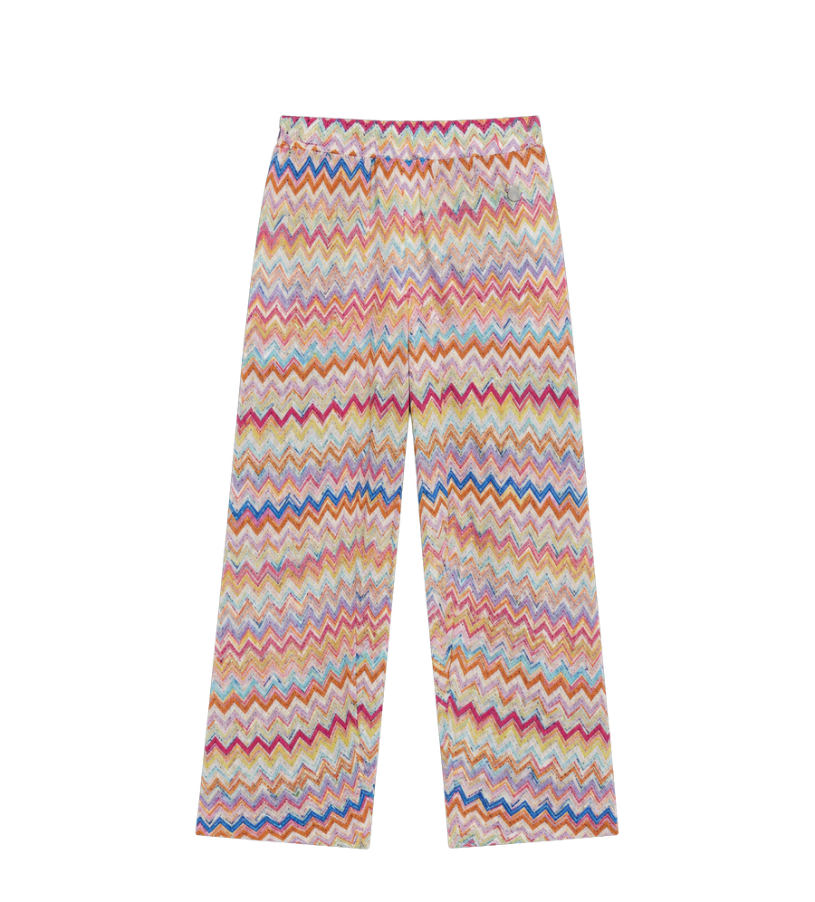 Missoni SS26 MY6A40Q0107 ​​BROEK VAN GEBREIDE STOF