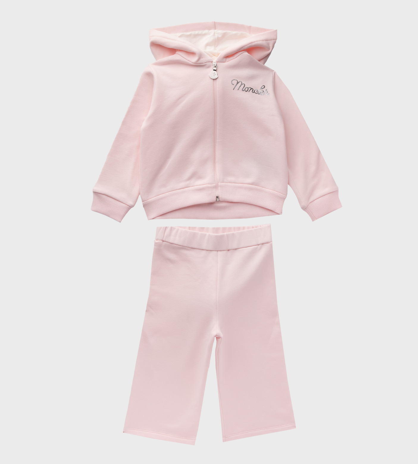 Baby Logo-Print Tracksuit Set Pink
