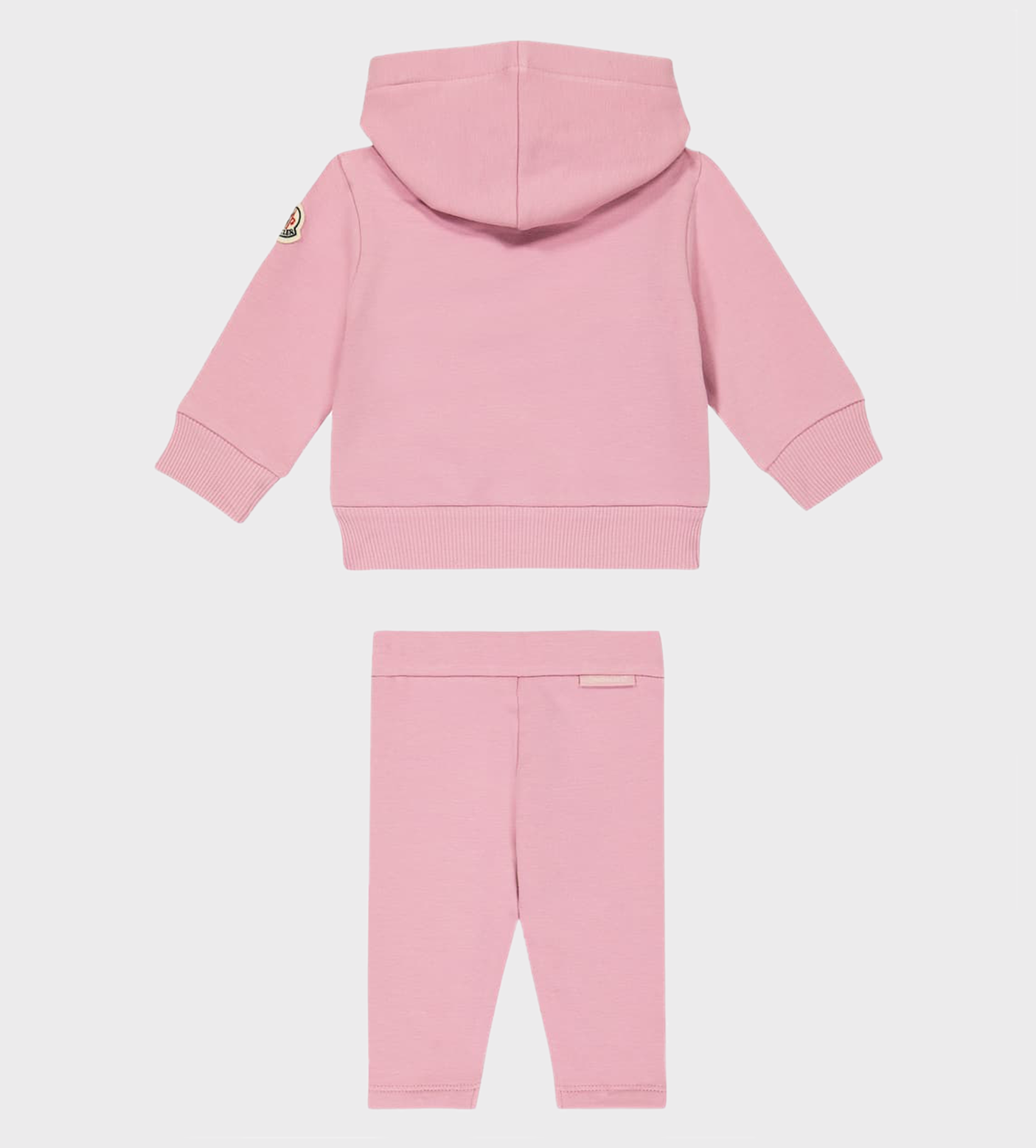 Baby Logo-Embroidered Tracksuit Set Pink